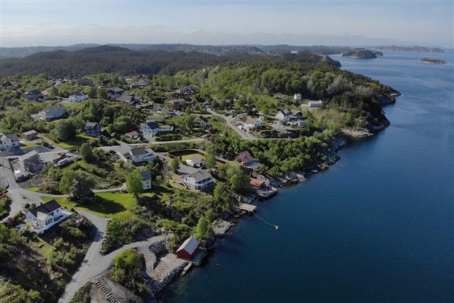 Naturskjøne omgjevnader på Foldrøy
